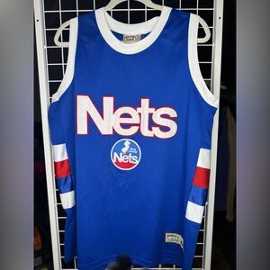 Vintage 90s/Y2K Majestic Blue NBA Hardwood Classics Jersey